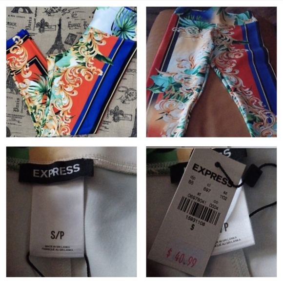 🌺Express  Colorful Leggings - Picture 8 of 8